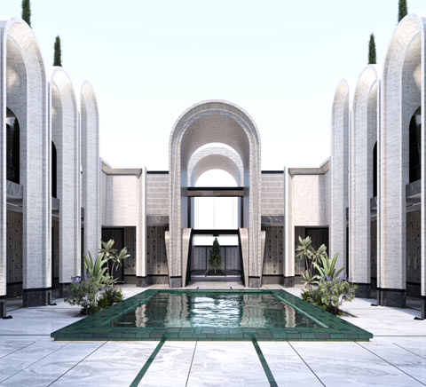 طراحی ویلا خاتون